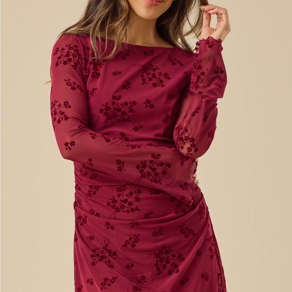 Altar'd State Deep Red Garment